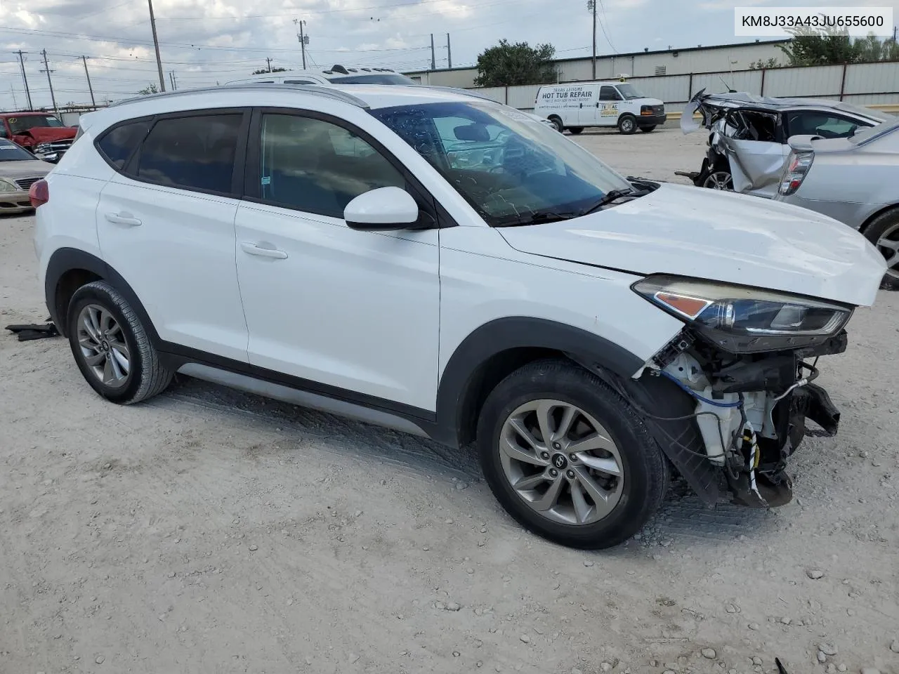 KM8J33A43JU655600 2018 Hyundai Tucson Sel