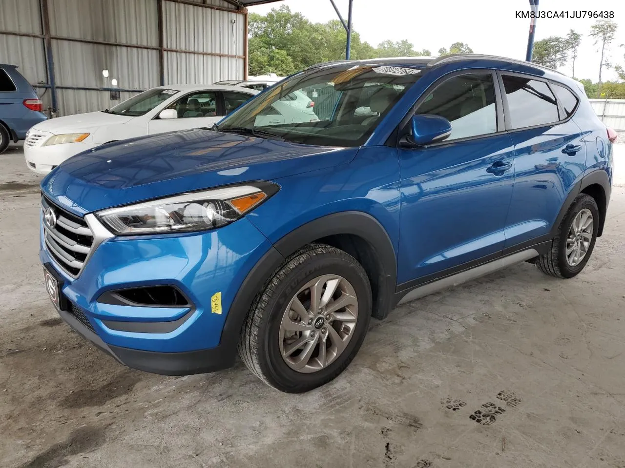 KM8J3CA41JU796438 2018 Hyundai Tucson Sel