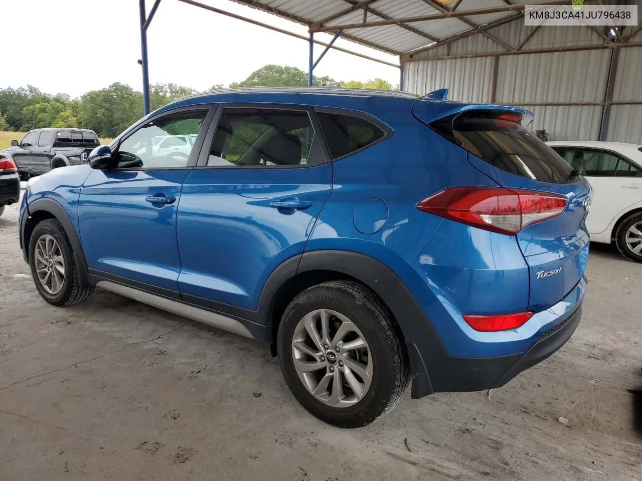 KM8J3CA41JU796438 2018 Hyundai Tucson Sel