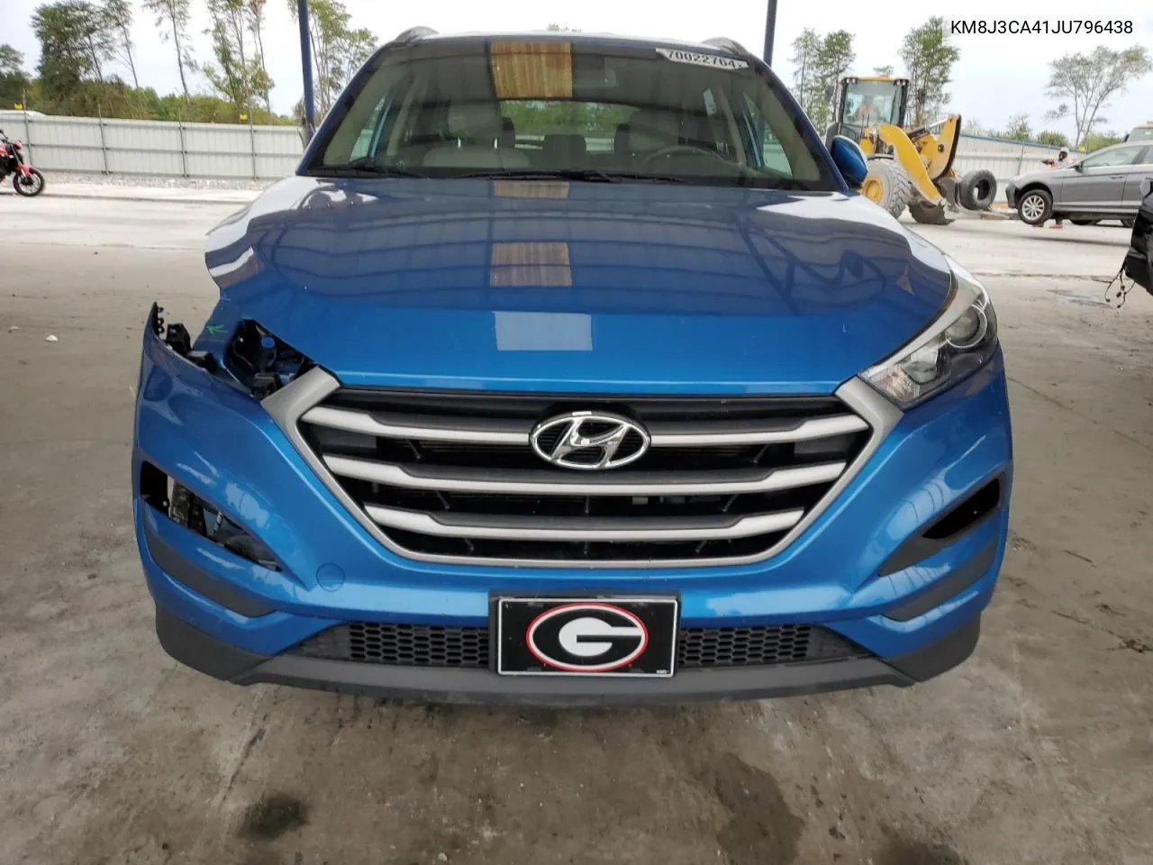 KM8J3CA41JU796438 2018 Hyundai Tucson Sel