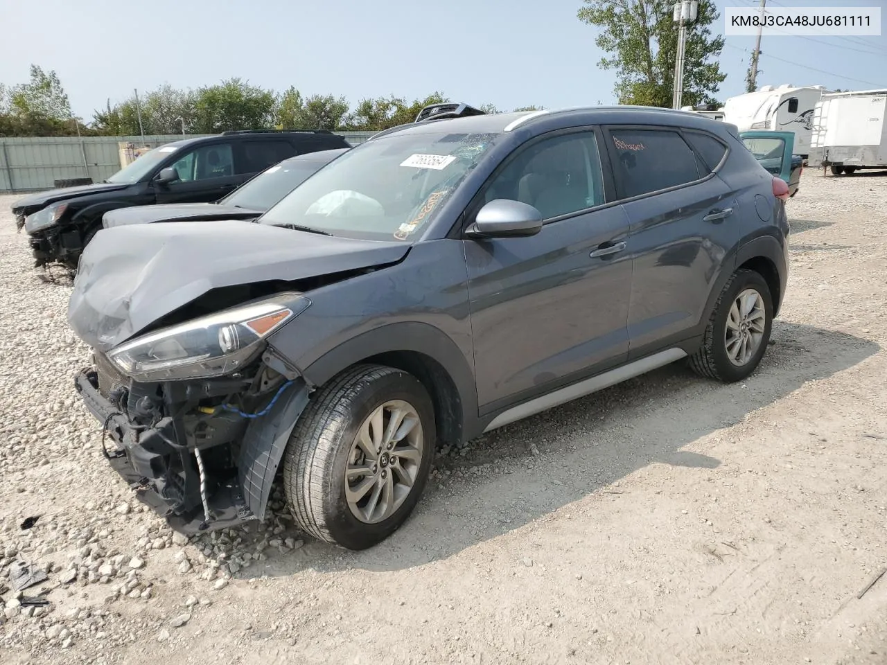 KM8J3CA48JU681111 2018 Hyundai Tucson Sel