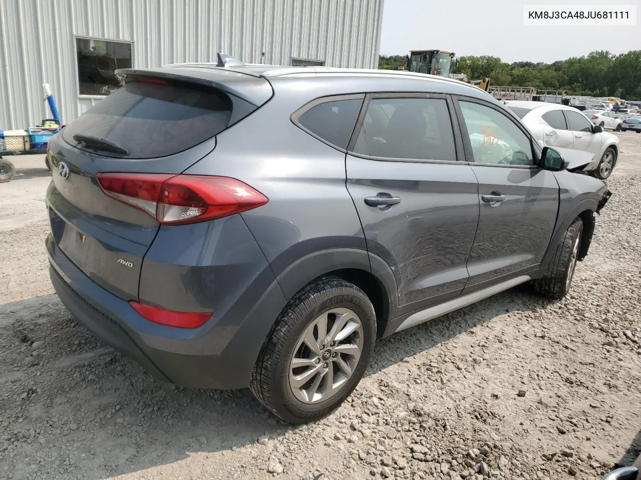 KM8J3CA48JU681111 2018 Hyundai Tucson Sel