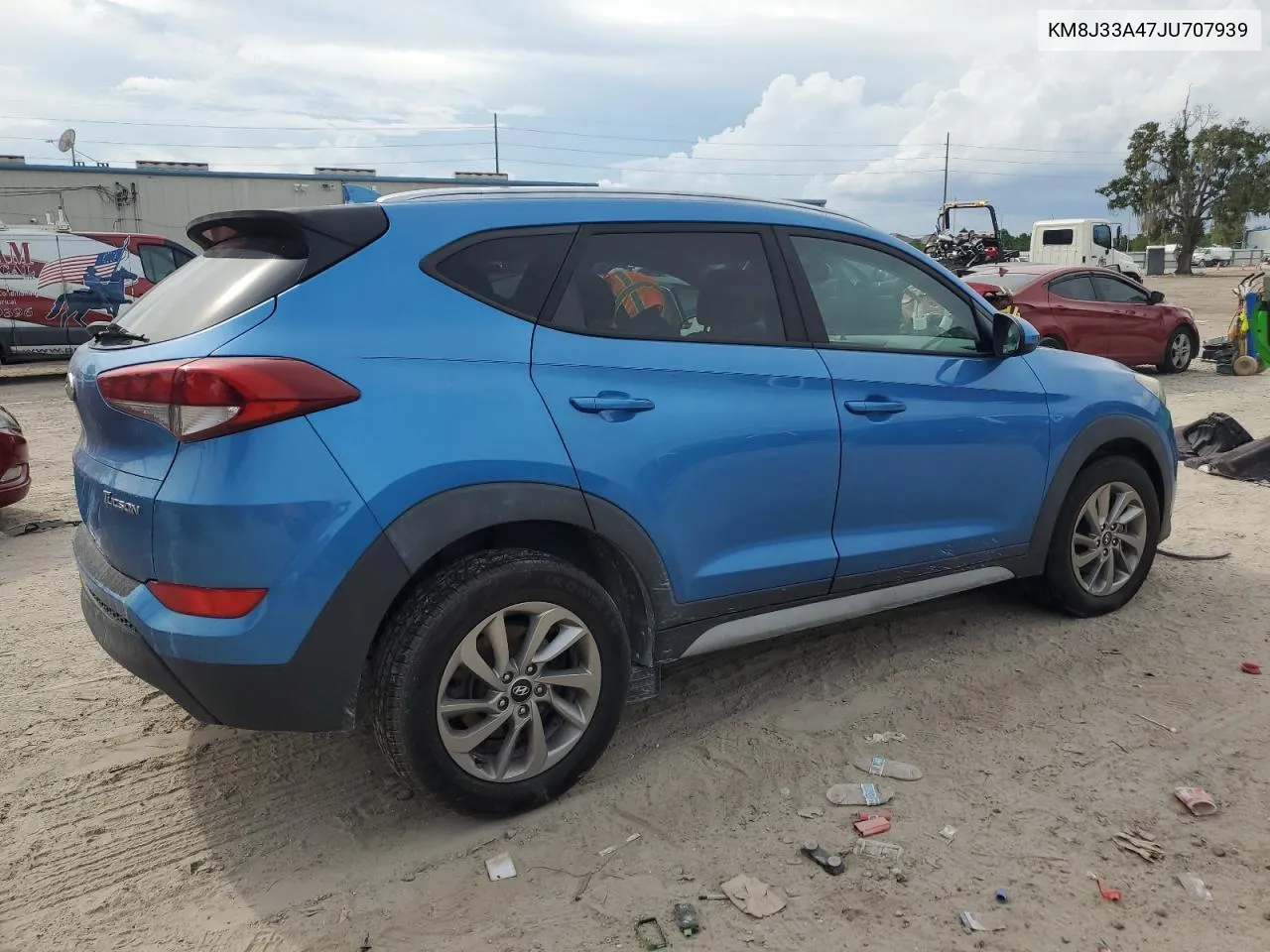 KM8J33A47JU707939 2018 Hyundai Tucson Sel