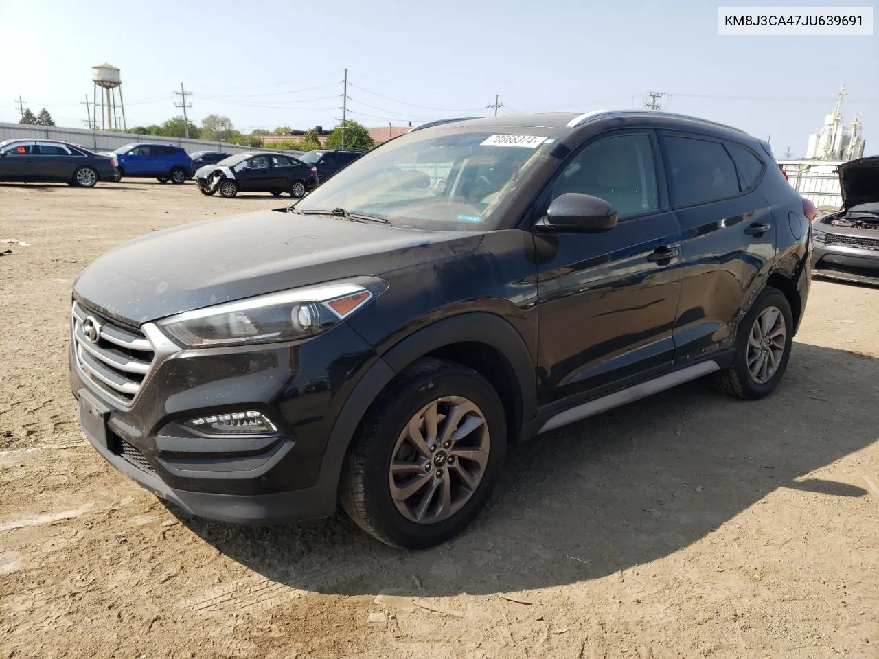 KM8J3CA47JU639691 2018 Hyundai Tucson Sel