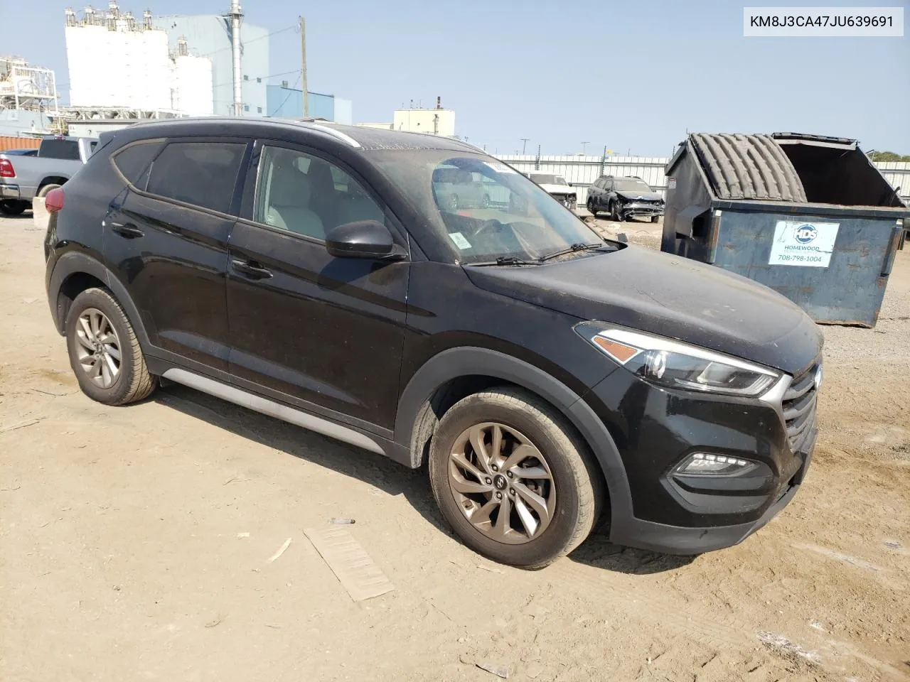 KM8J3CA47JU639691 2018 Hyundai Tucson Sel