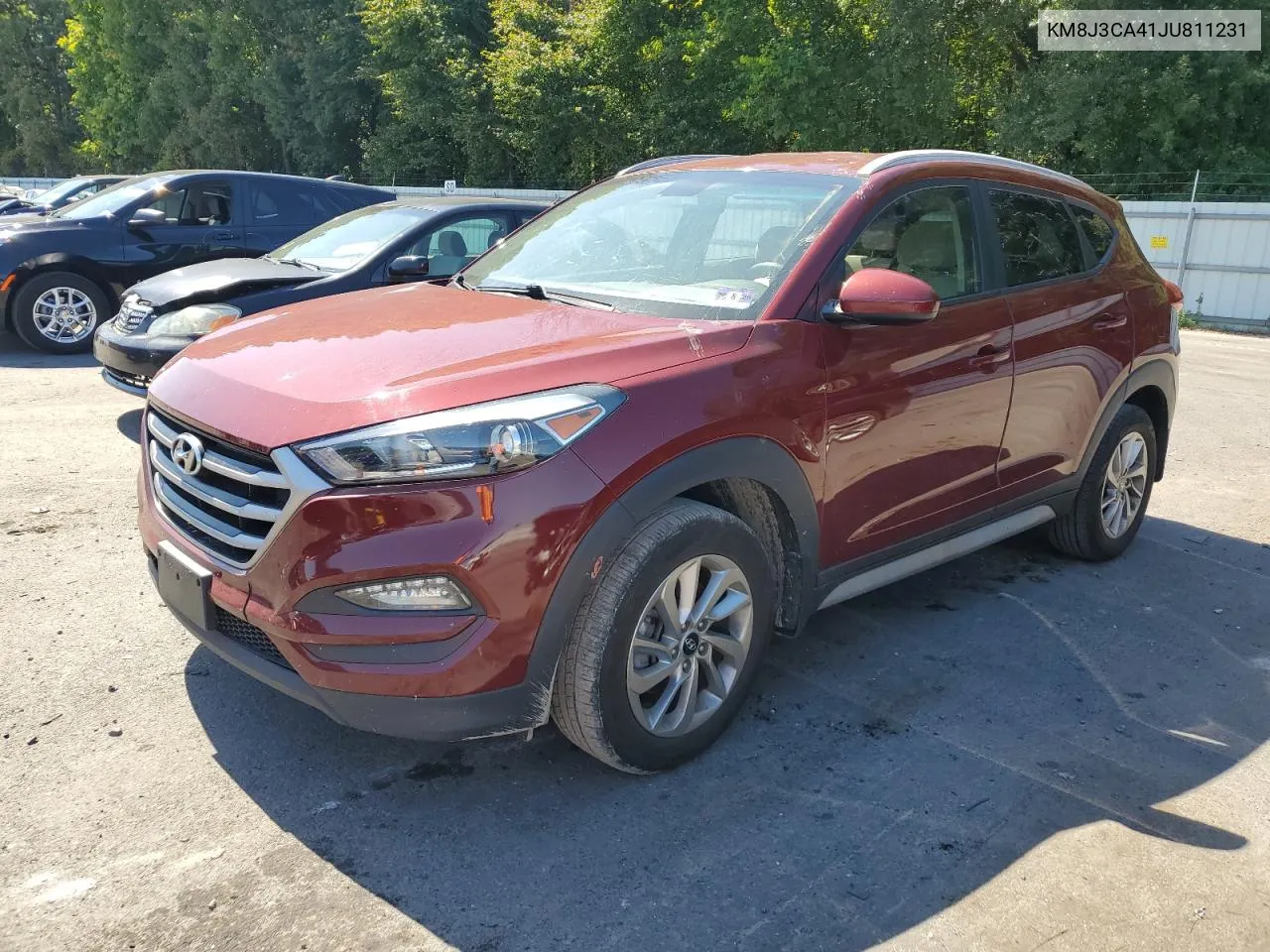 KM8J3CA41JU811231 2018 Hyundai Tucson Sel