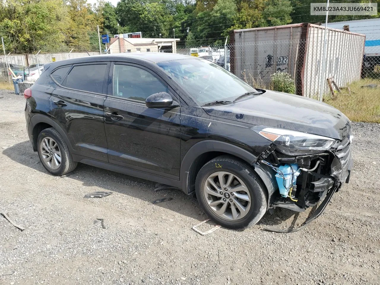 KM8J23A43JU669421 2018 Hyundai Tucson Se