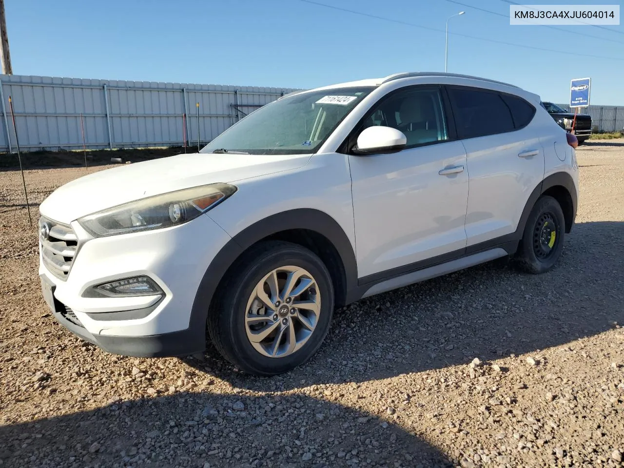 KM8J3CA4XJU604014 2018 Hyundai Tucson Sel