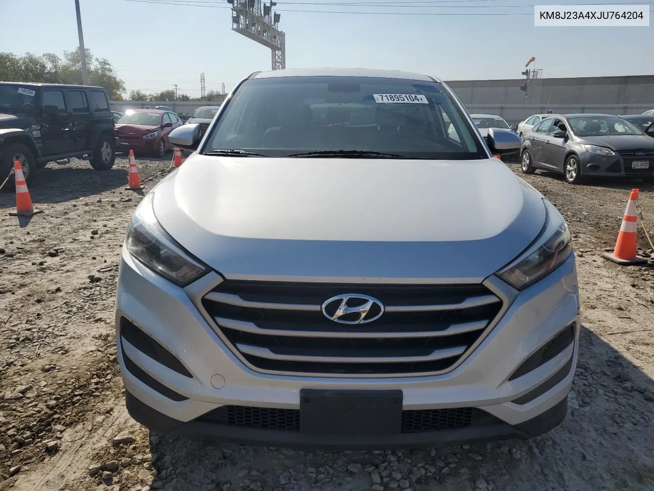 KM8J23A4XJU764204 2018 Hyundai Tucson Se