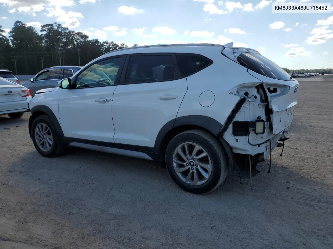 KM8J33A48JU715452 2018 Hyundai Tucson Sel