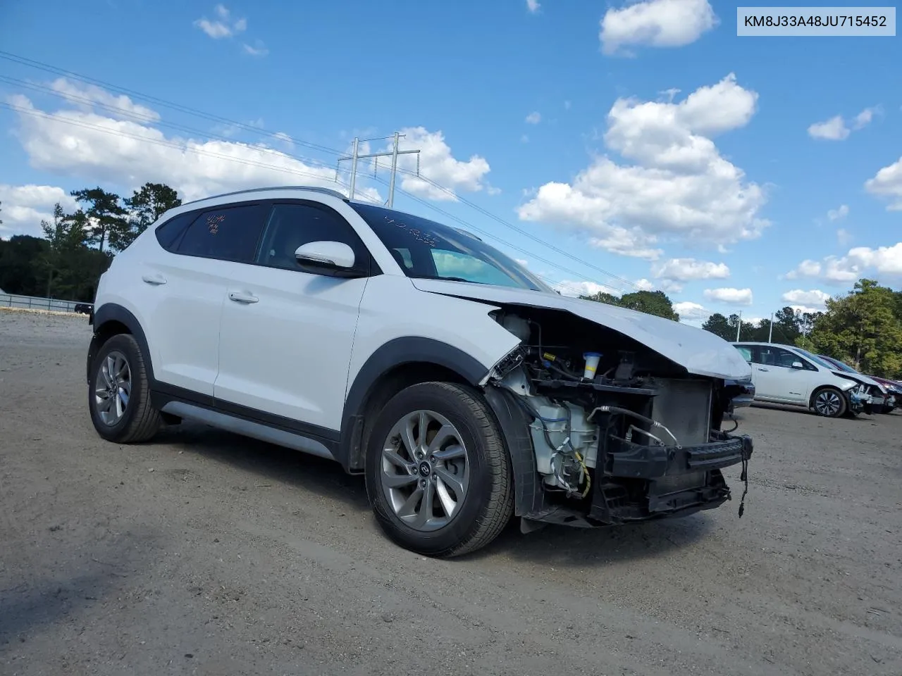 KM8J33A48JU715452 2018 Hyundai Tucson Sel