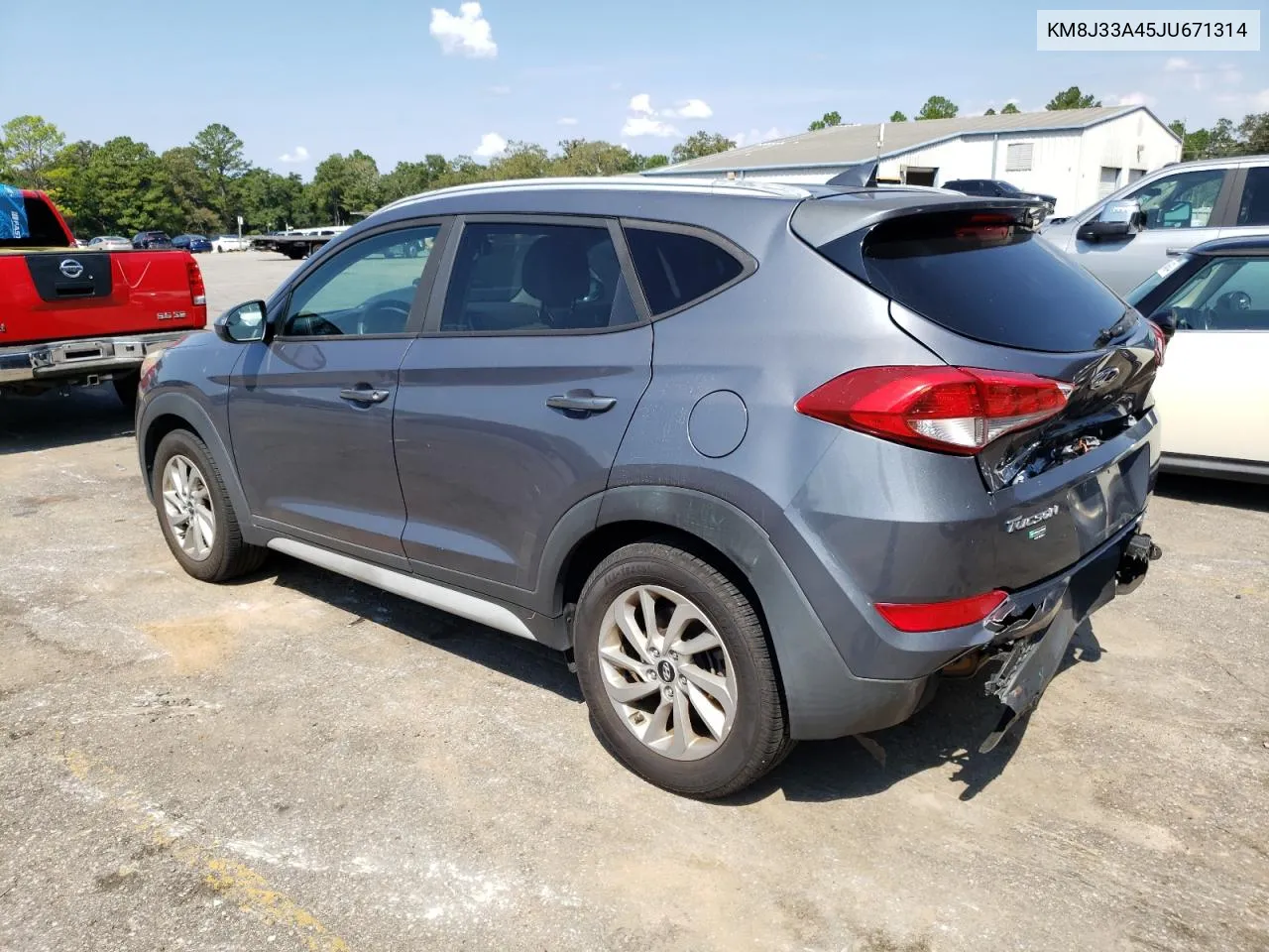 2018 Hyundai Tucson Sel VIN: KM8J33A45JU671314 Lot: 72566264