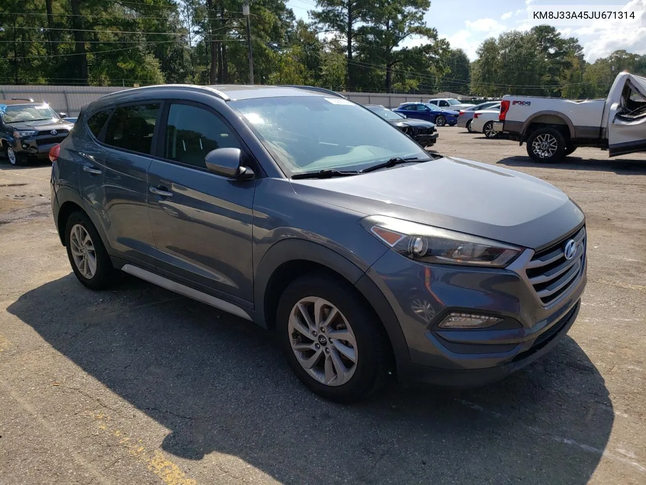 KM8J33A45JU671314 2018 Hyundai Tucson Sel