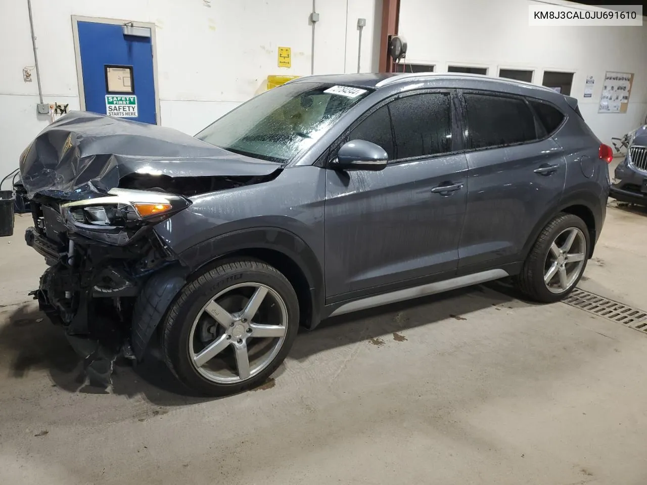 KM8J3CAL0JU691610 2018 Hyundai Tucson Sport