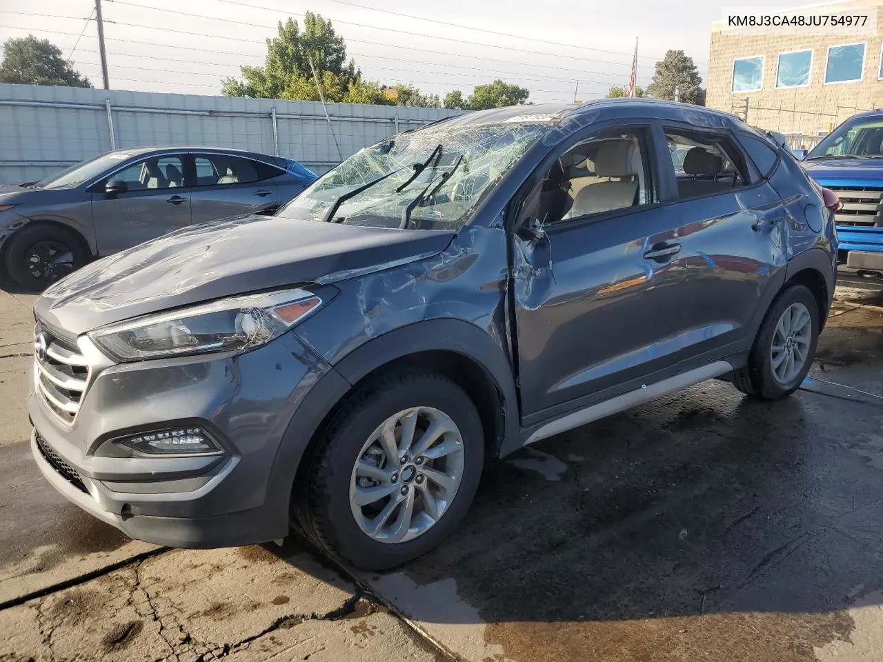 KM8J3CA48JU754977 2018 Hyundai Tucson Sel