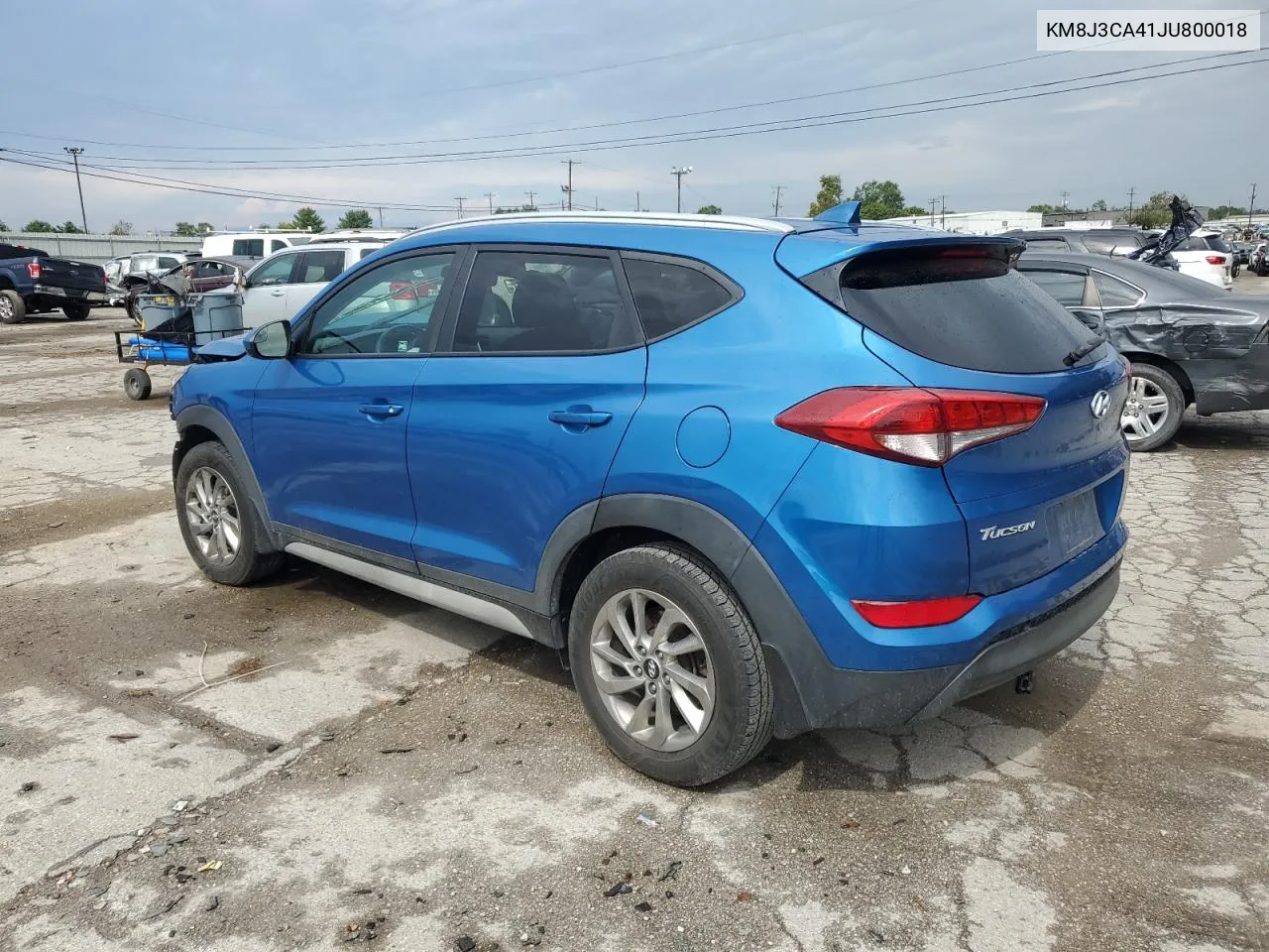 KM8J3CA41JU800018 2018 Hyundai Tucson Sel