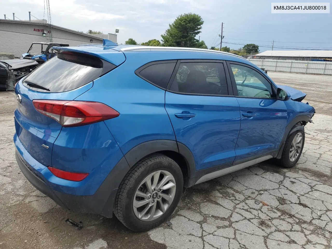 KM8J3CA41JU800018 2018 Hyundai Tucson Sel