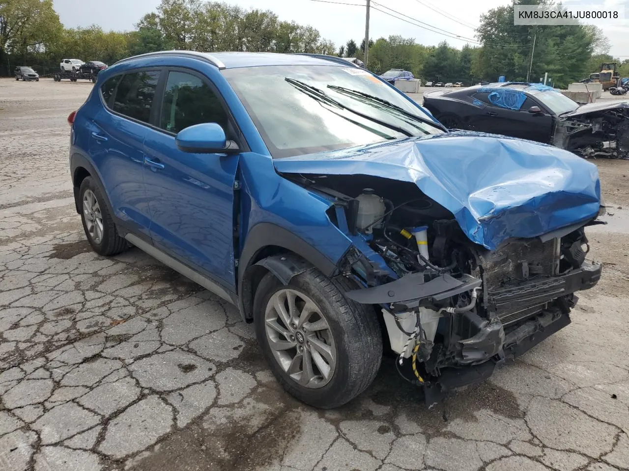 KM8J3CA41JU800018 2018 Hyundai Tucson Sel