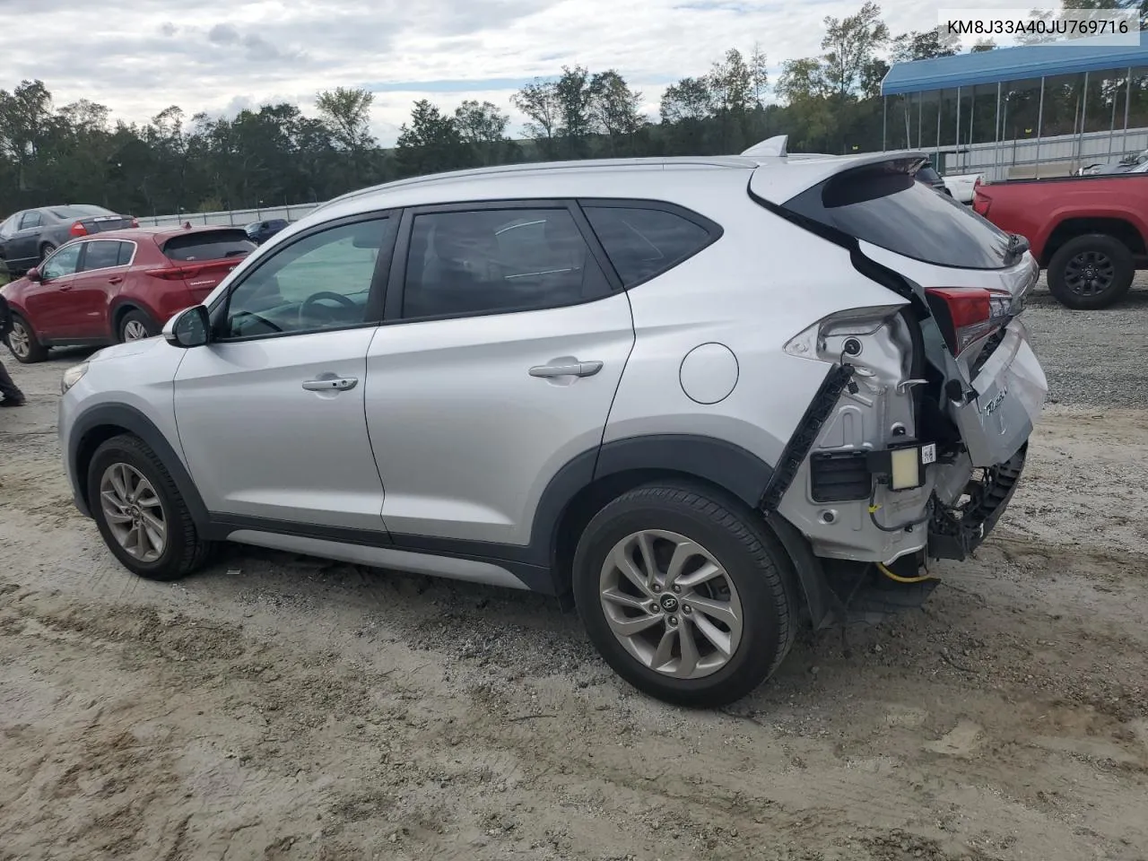 KM8J33A40JU769716 2018 Hyundai Tucson Sel