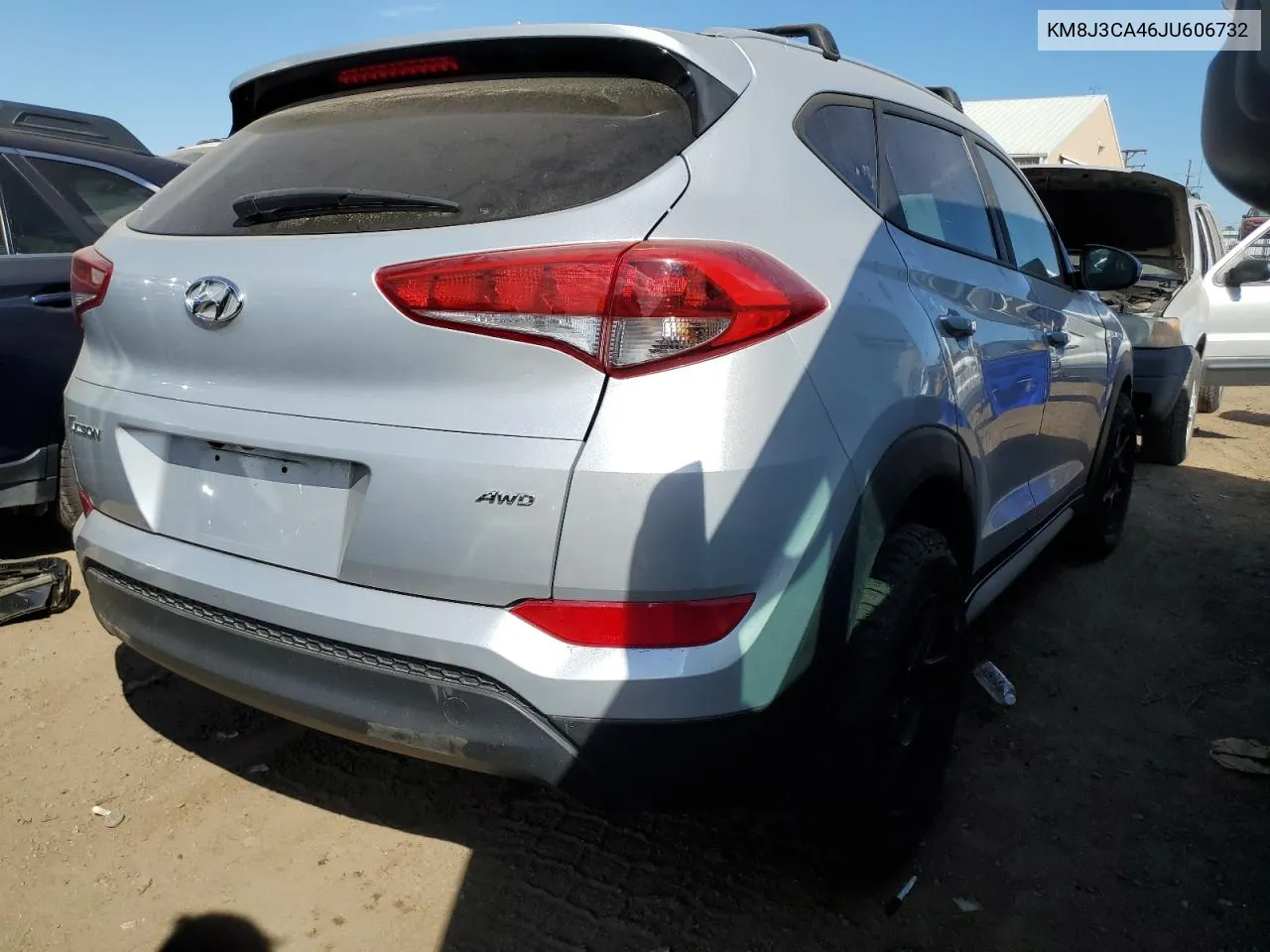 KM8J3CA46JU606732 2018 Hyundai Tucson Sel