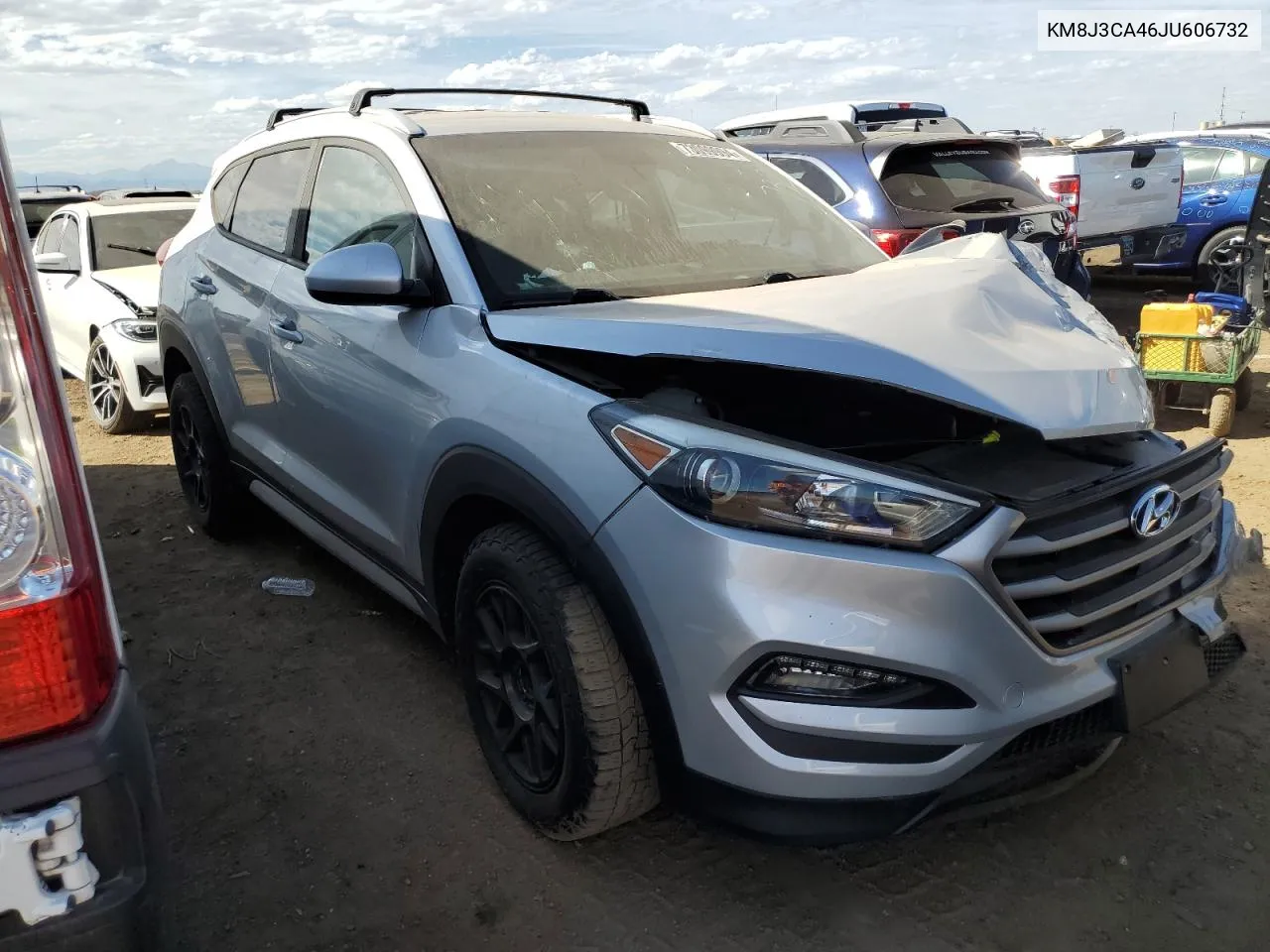 KM8J3CA46JU606732 2018 Hyundai Tucson Sel