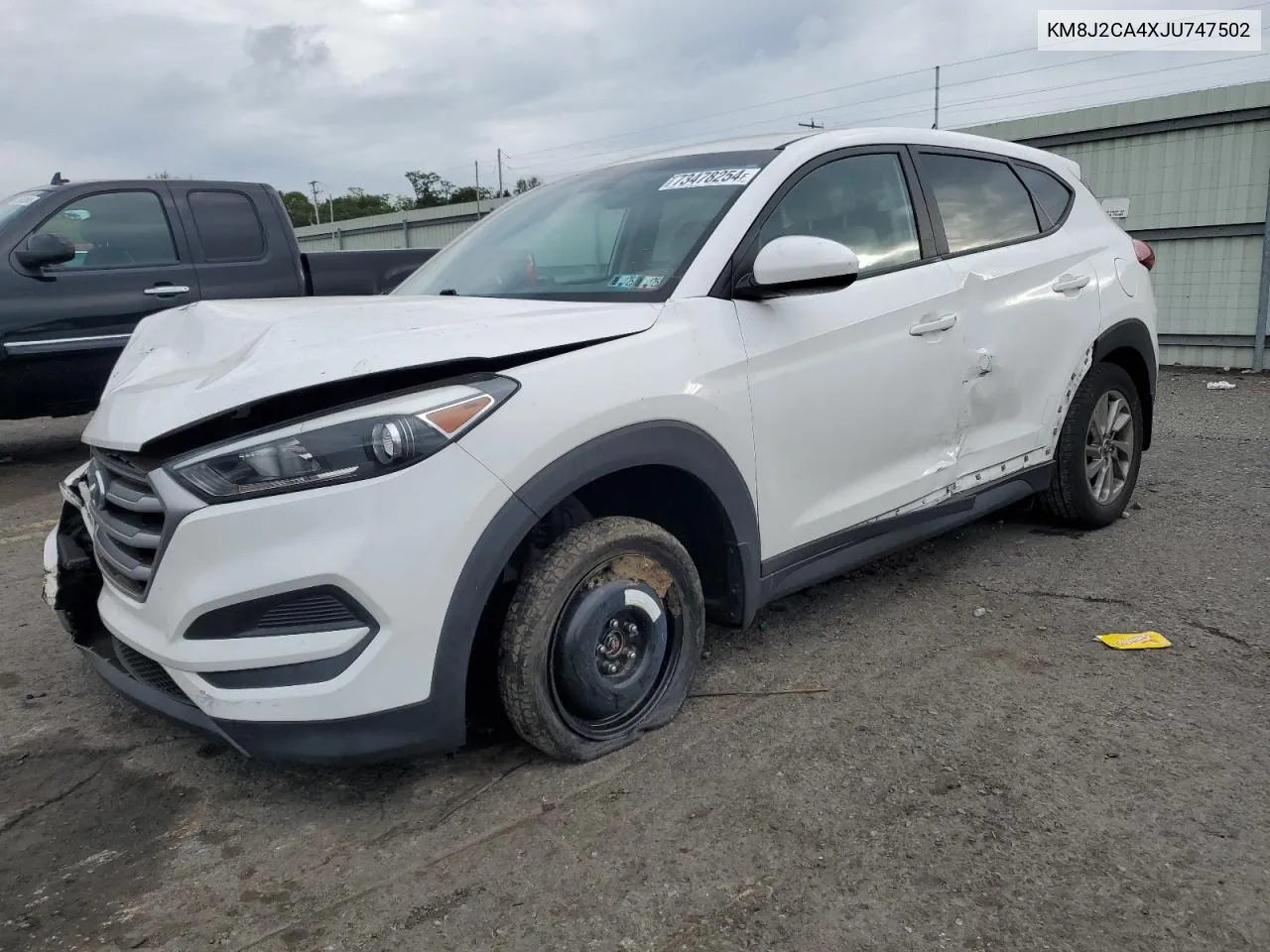 KM8J2CA4XJU747502 2018 Hyundai Tucson Se