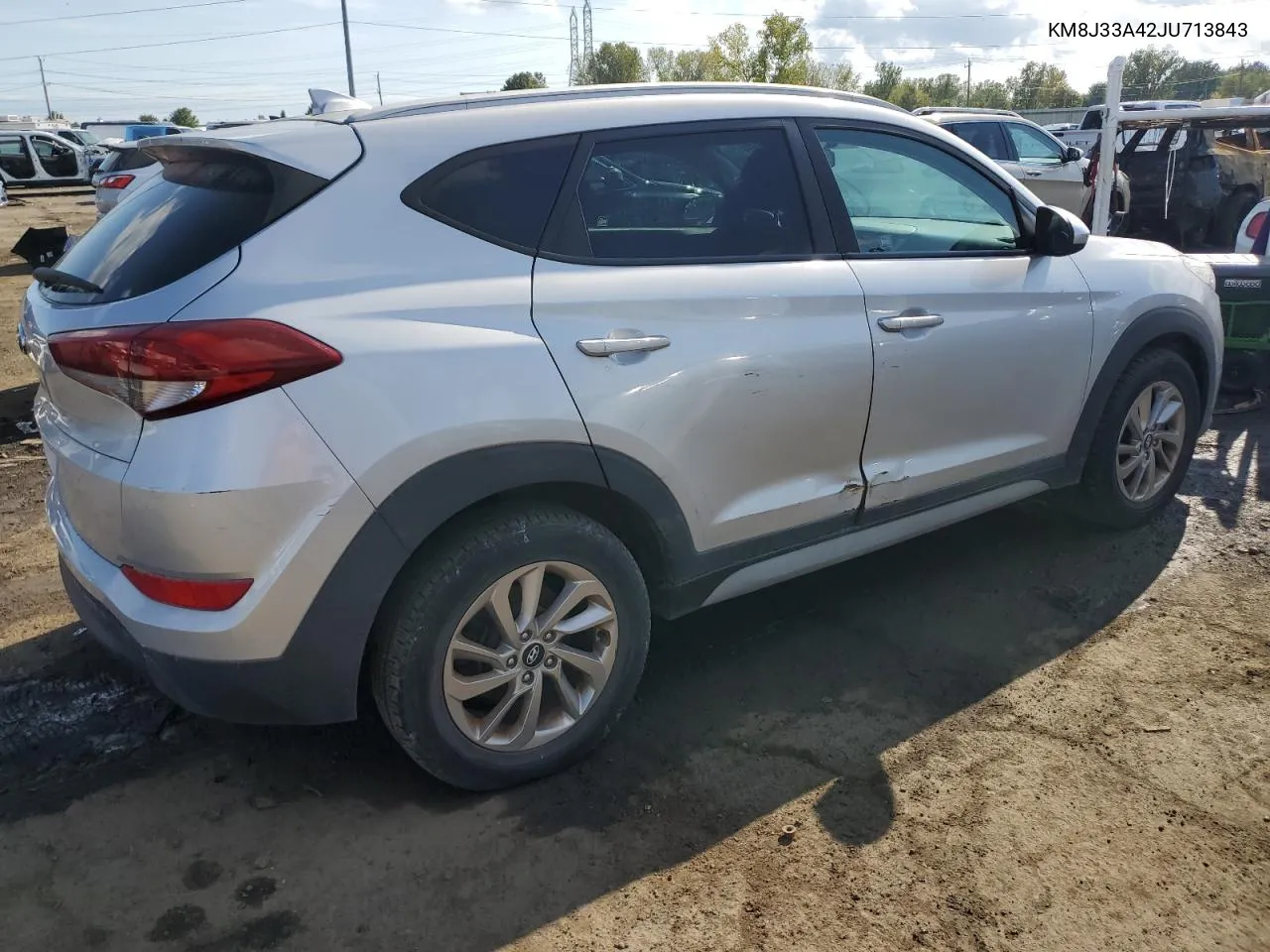 KM8J33A42JU713843 2018 Hyundai Tucson Sel