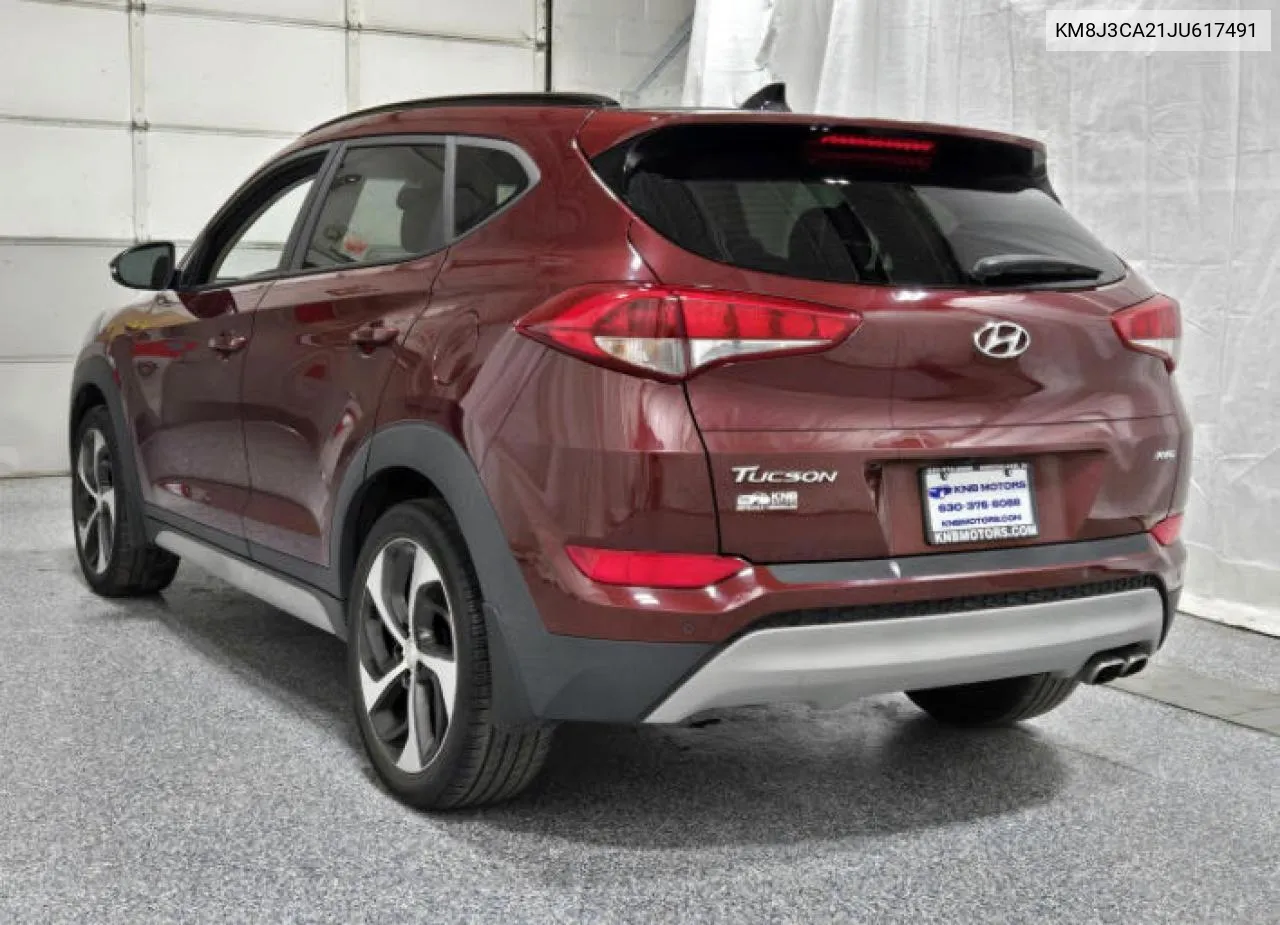 KM8J3CA21JU617491 2018 Hyundai Tucson Value