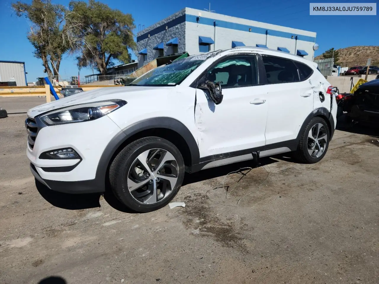 KM8J33AL0JU759789 2018 Hyundai Tucson Sport