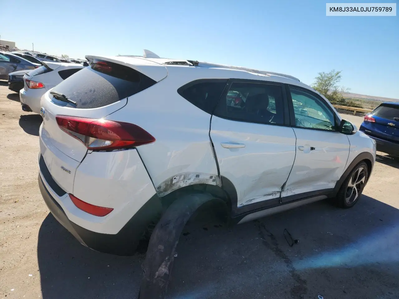 KM8J33AL0JU759789 2018 Hyundai Tucson Sport