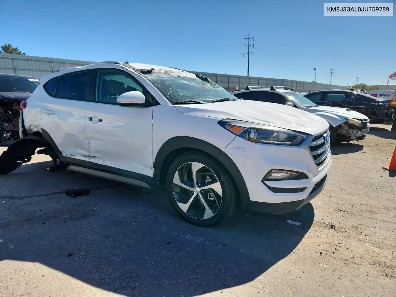 KM8J33AL0JU759789 2018 Hyundai Tucson Sport