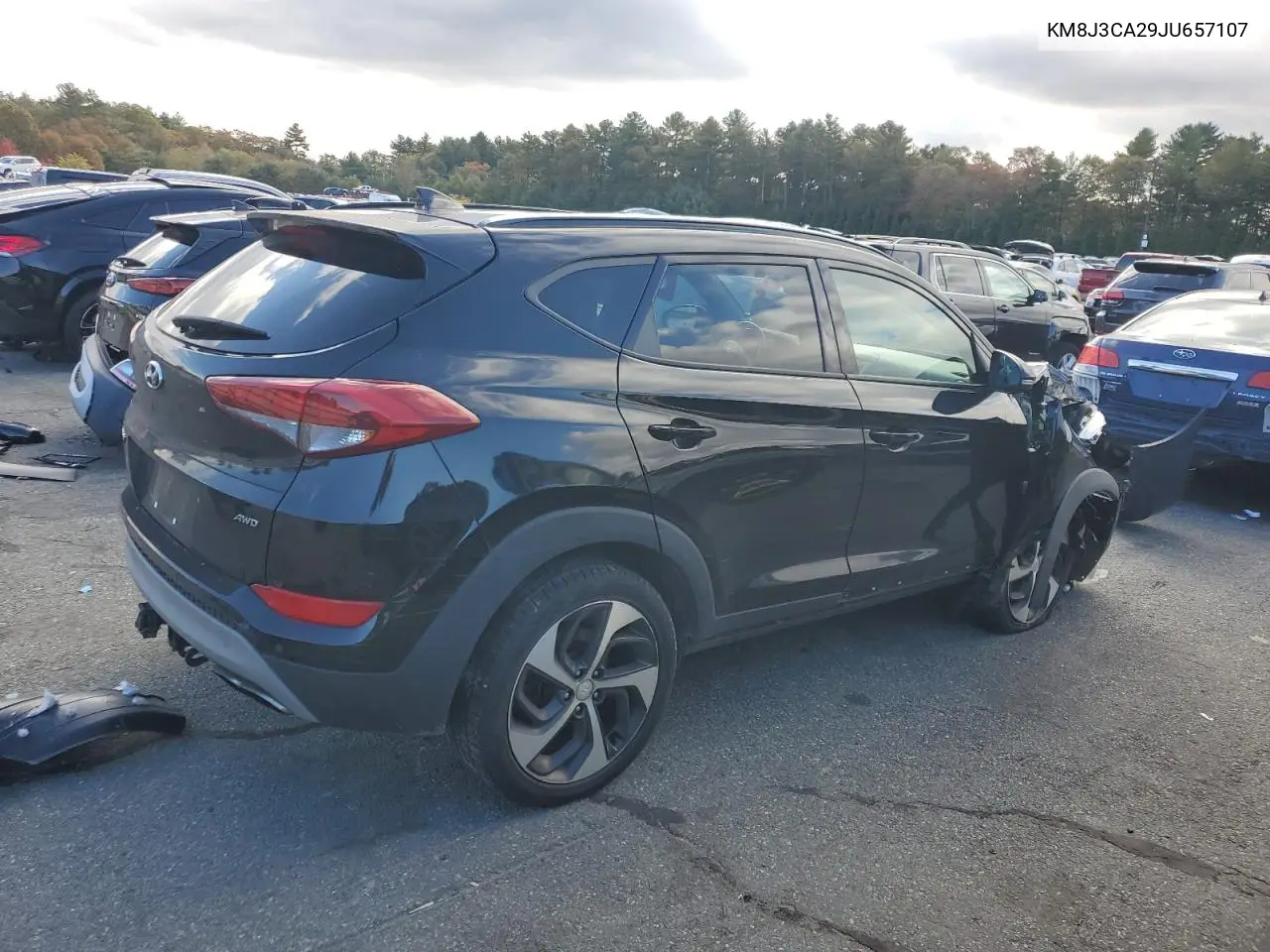 KM8J3CA29JU657107 2018 Hyundai Tucson Value