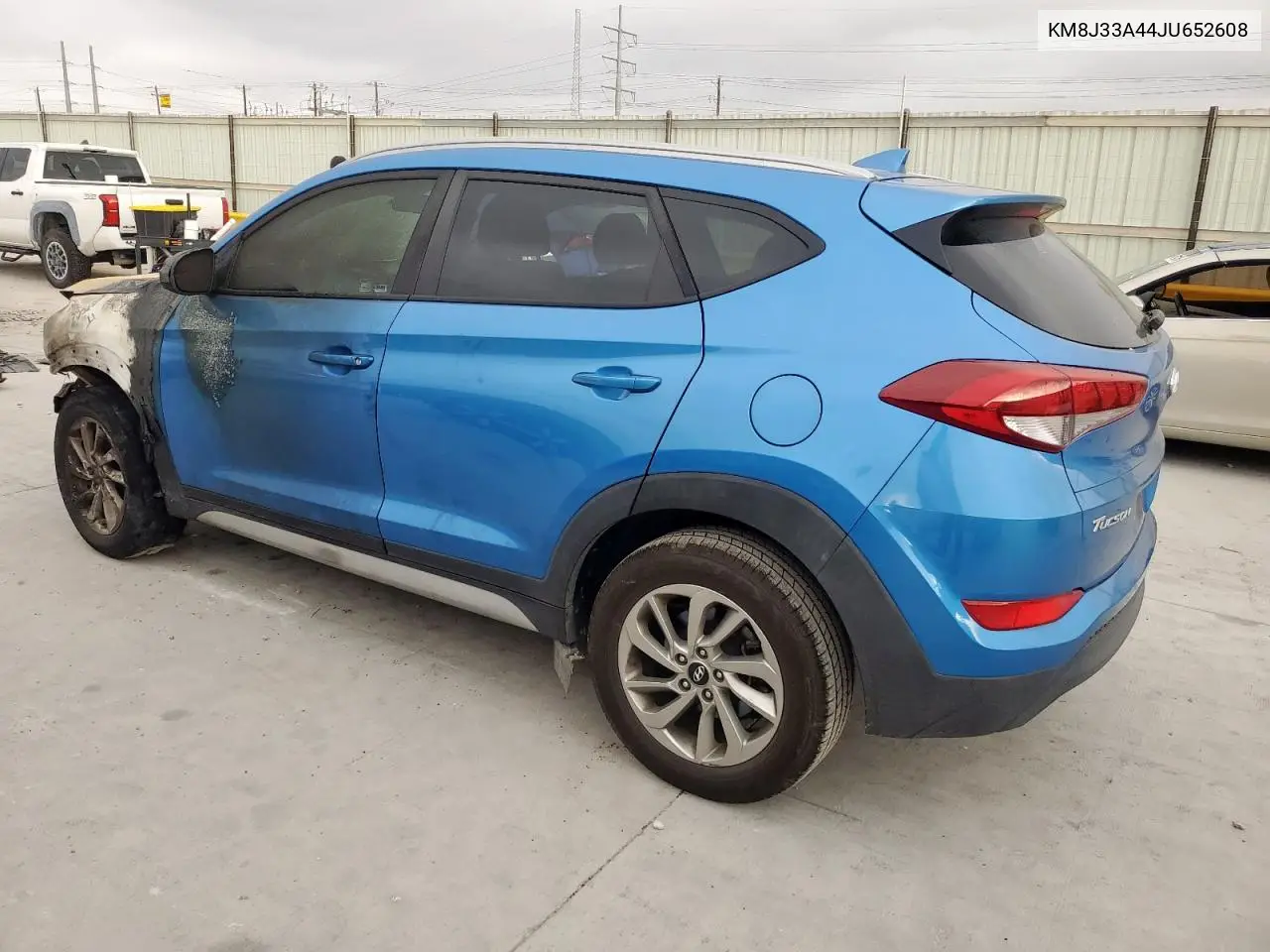 KM8J33A44JU652608 2018 Hyundai Tucson Sel