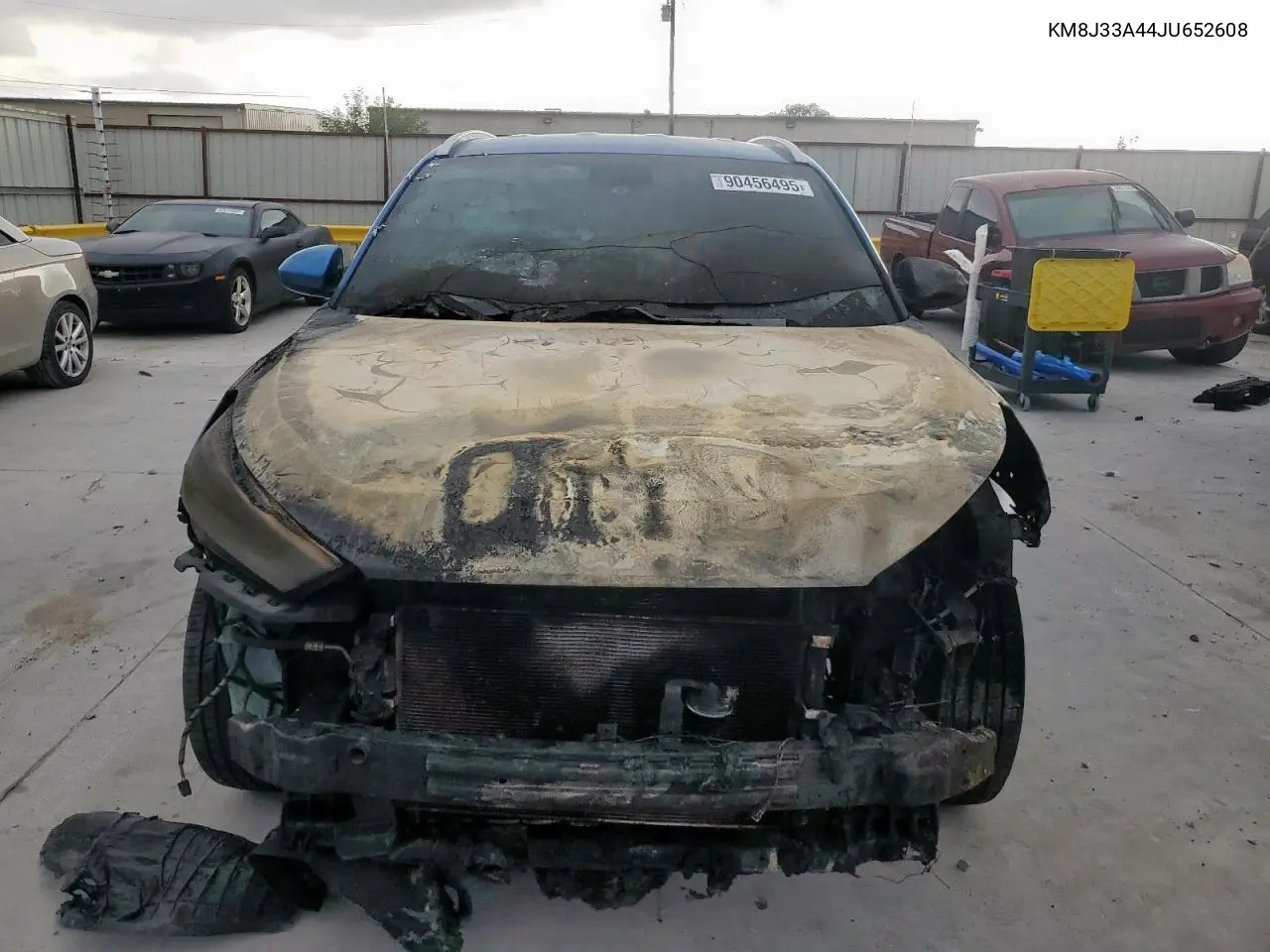 KM8J33A44JU652608 2018 Hyundai Tucson Sel