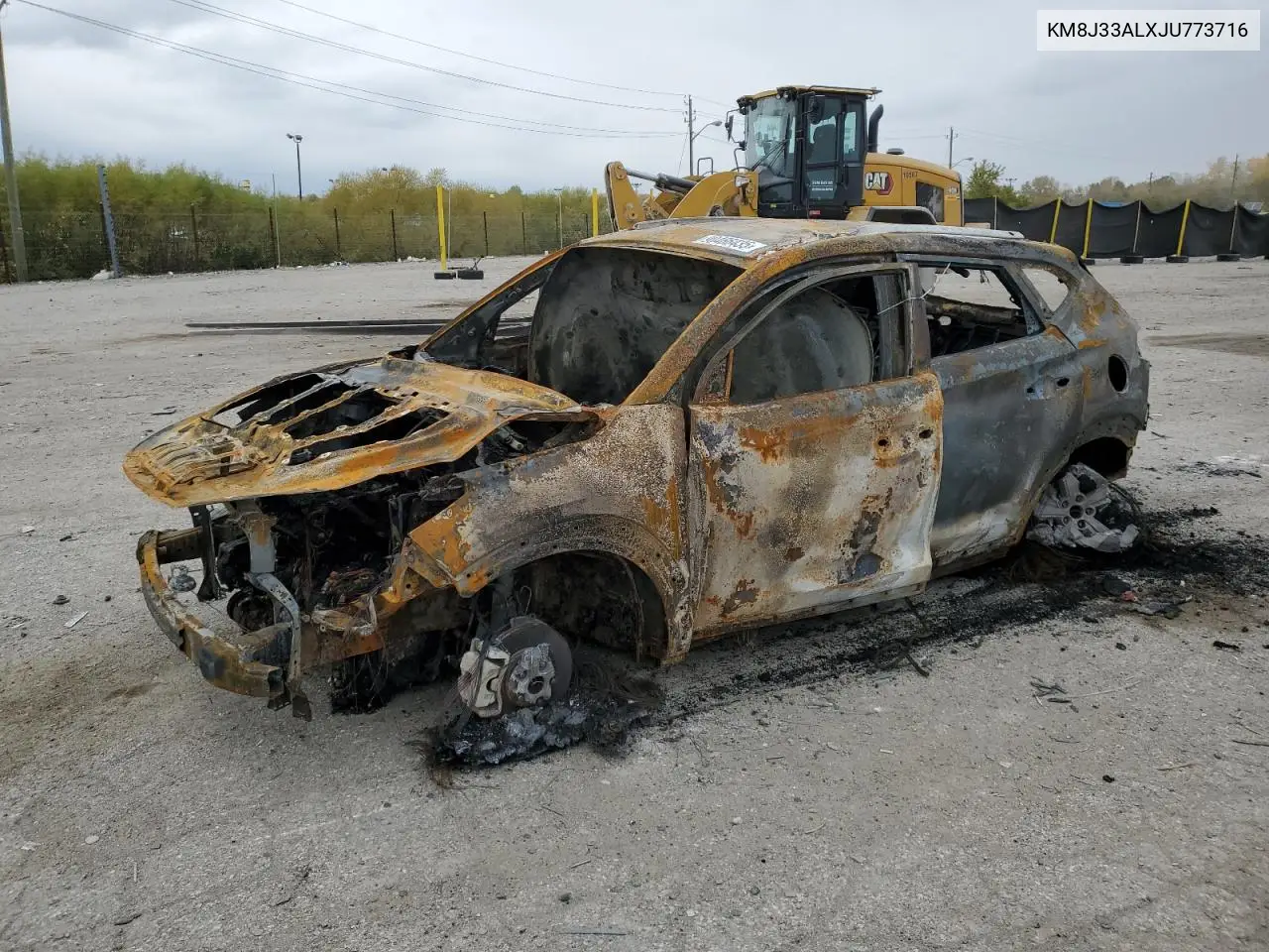 KM8J33ALXJU773716 2018 Hyundai Tucson Sport