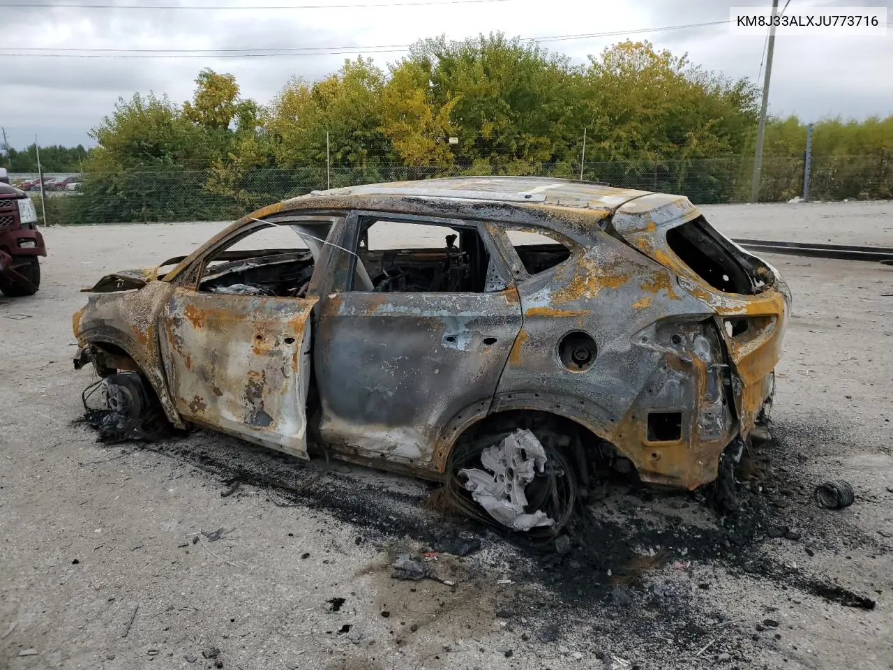KM8J33ALXJU773716 2018 Hyundai Tucson Sport
