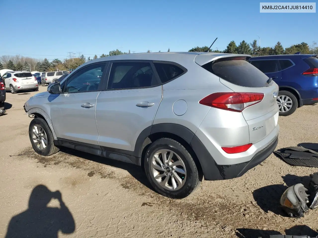 KM8J2CA41JU814410 2018 Hyundai Tucson Se