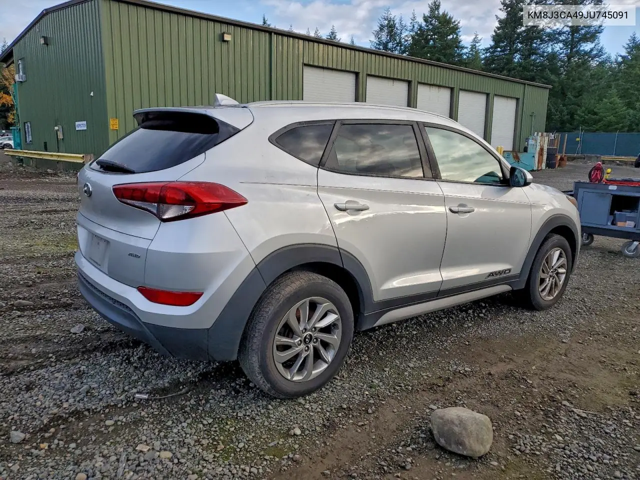 KM8J3CA49JU745091 2018 Hyundai Tucson Sel