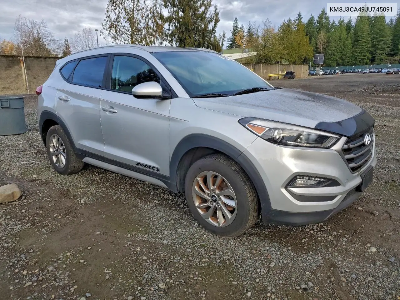 KM8J3CA49JU745091 2018 Hyundai Tucson Sel