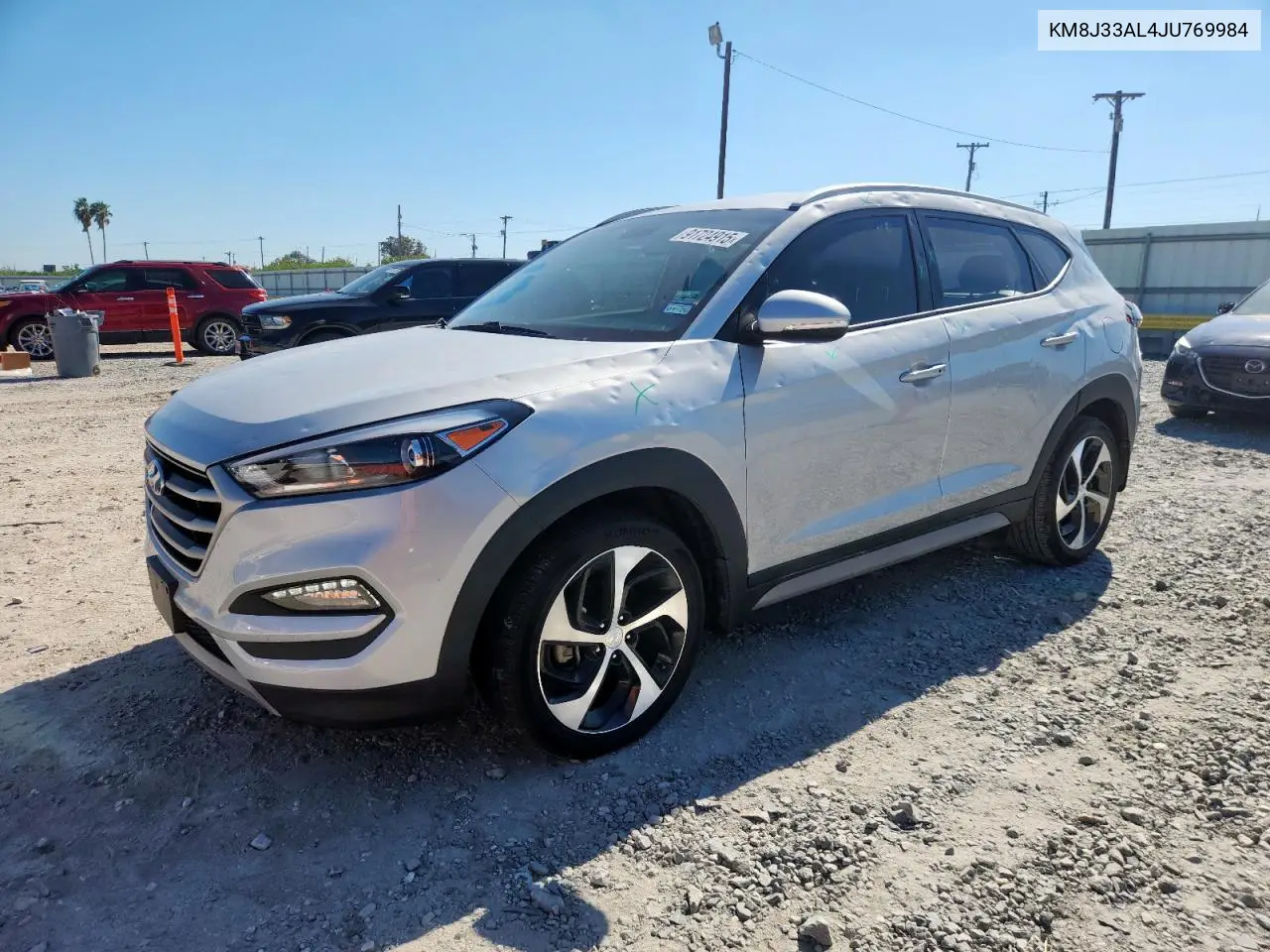 KM8J33AL4JU769984 2018 Hyundai Tucson Sport