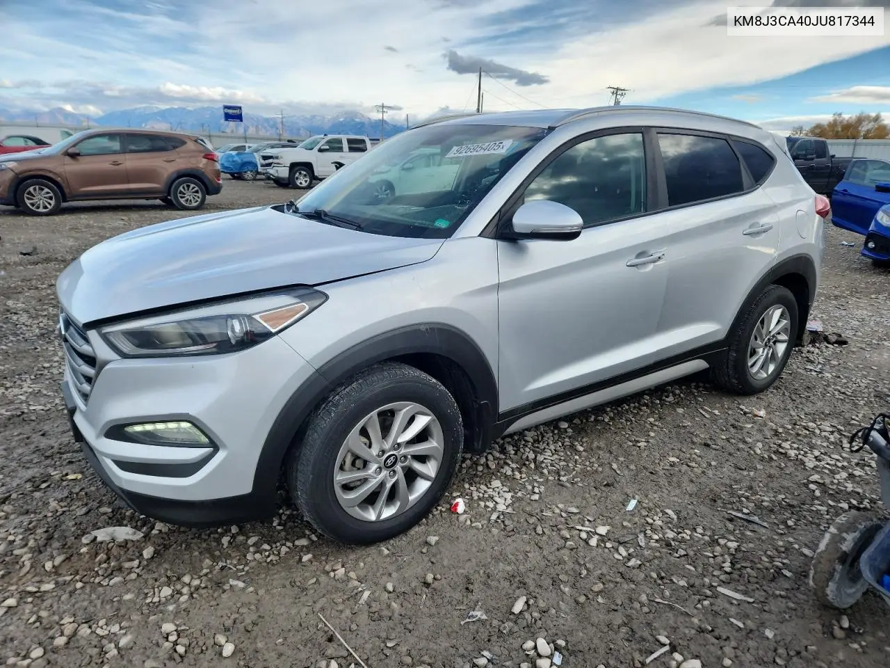 KM8J3CA40JU817344 2018 Hyundai Tucson Sel