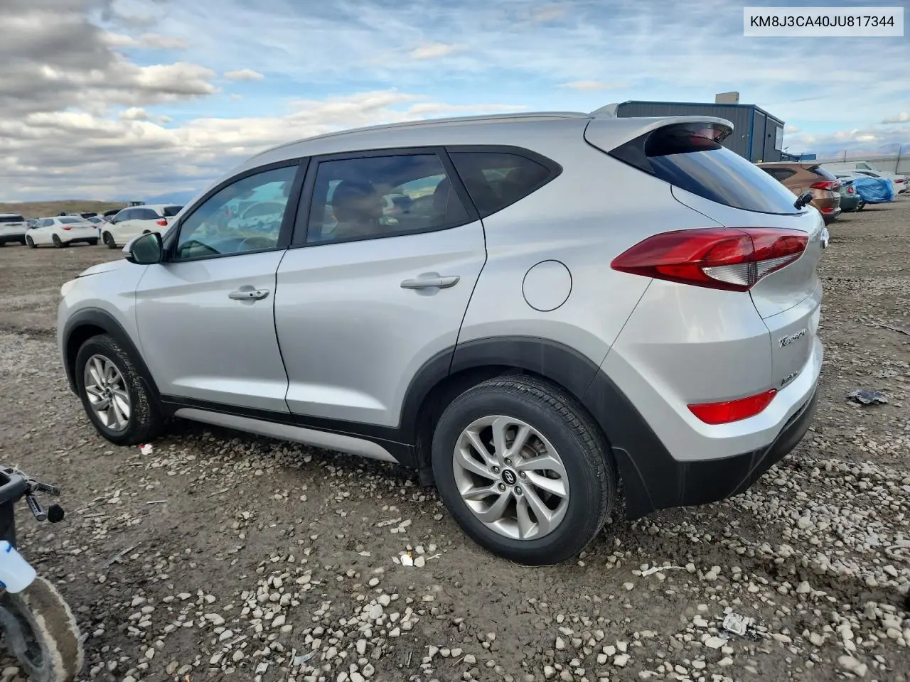 KM8J3CA40JU817344 2018 Hyundai Tucson Sel