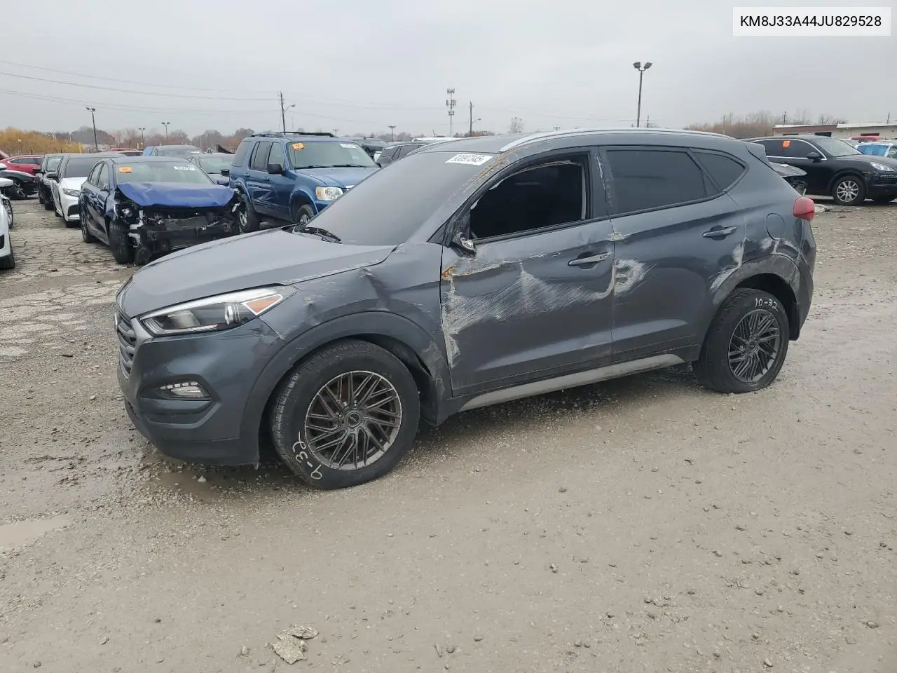KM8J33A44JU829528 2018 Hyundai Tucson Sel