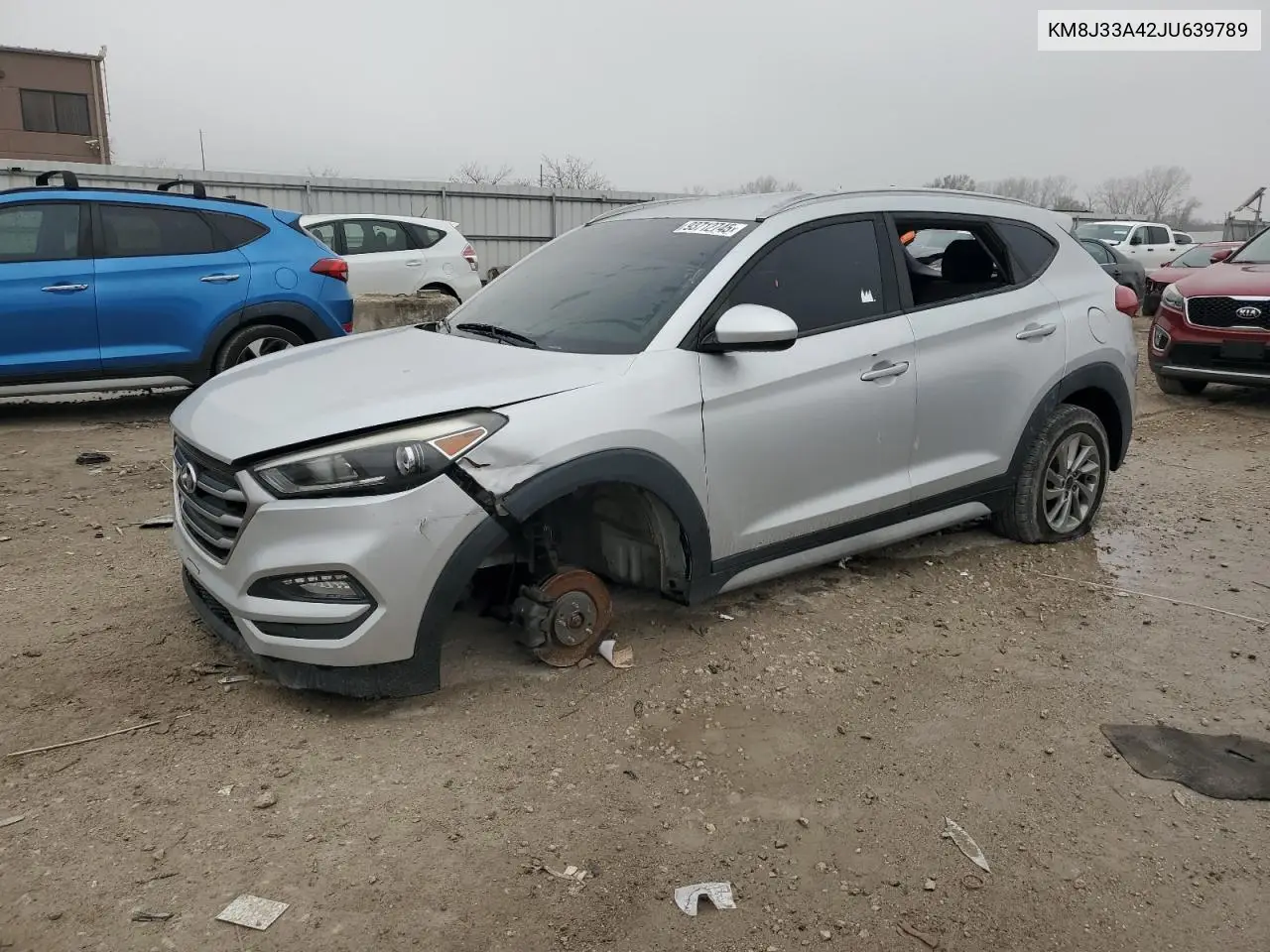 KM8J33A42JU639789 2018 Hyundai Tucson Sel