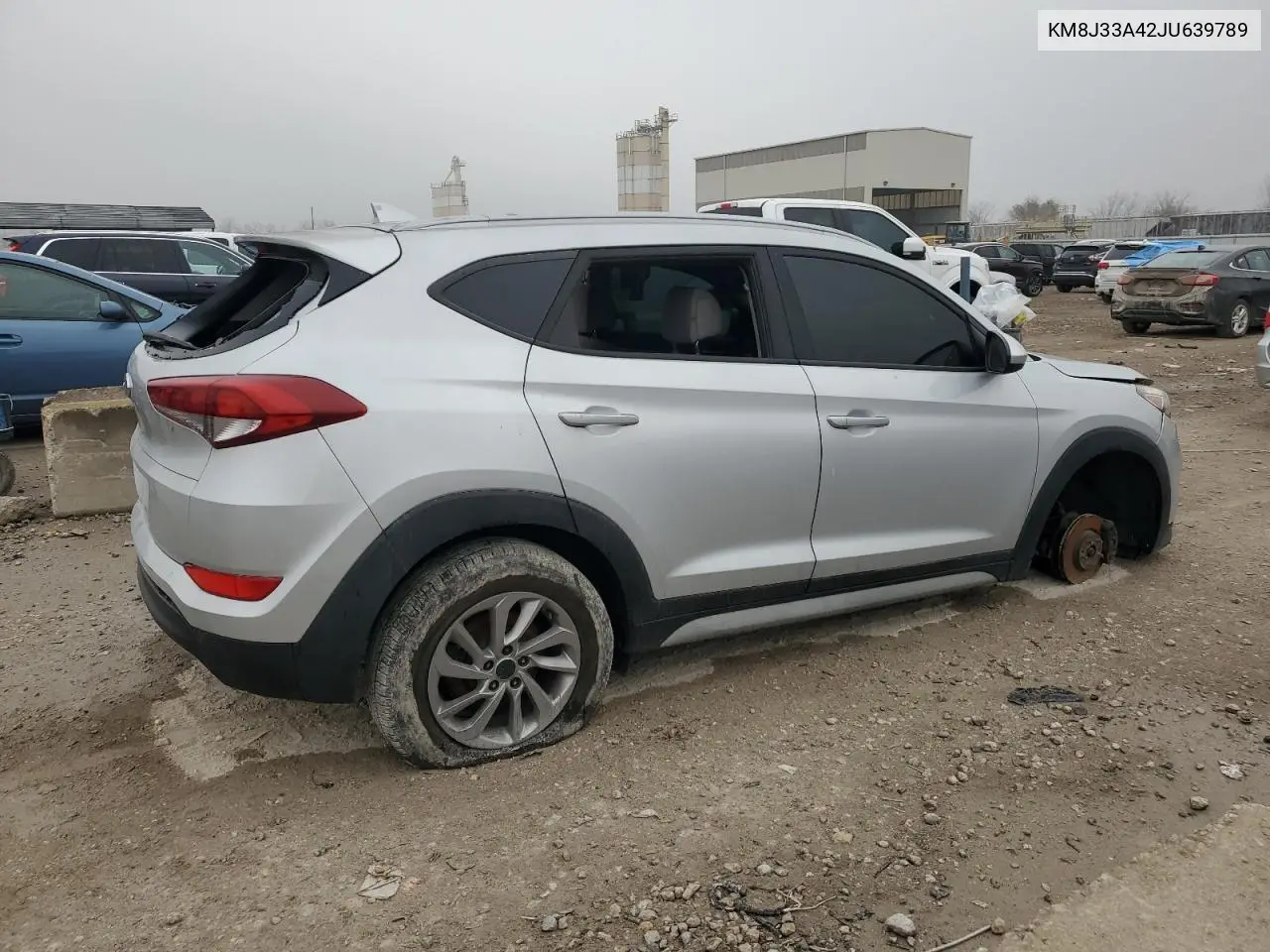 KM8J33A42JU639789 2018 Hyundai Tucson Sel