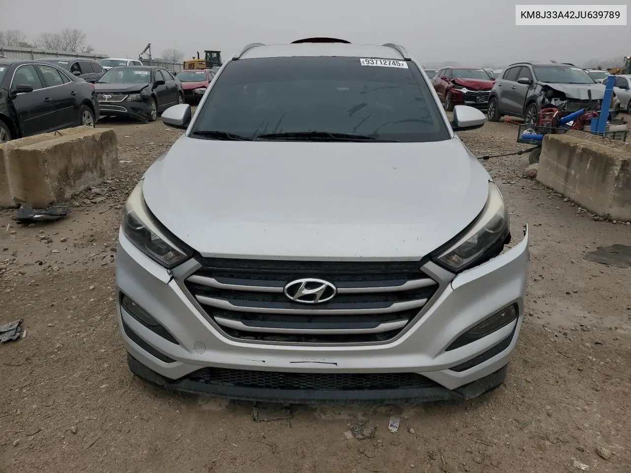 KM8J33A42JU639789 2018 Hyundai Tucson Sel