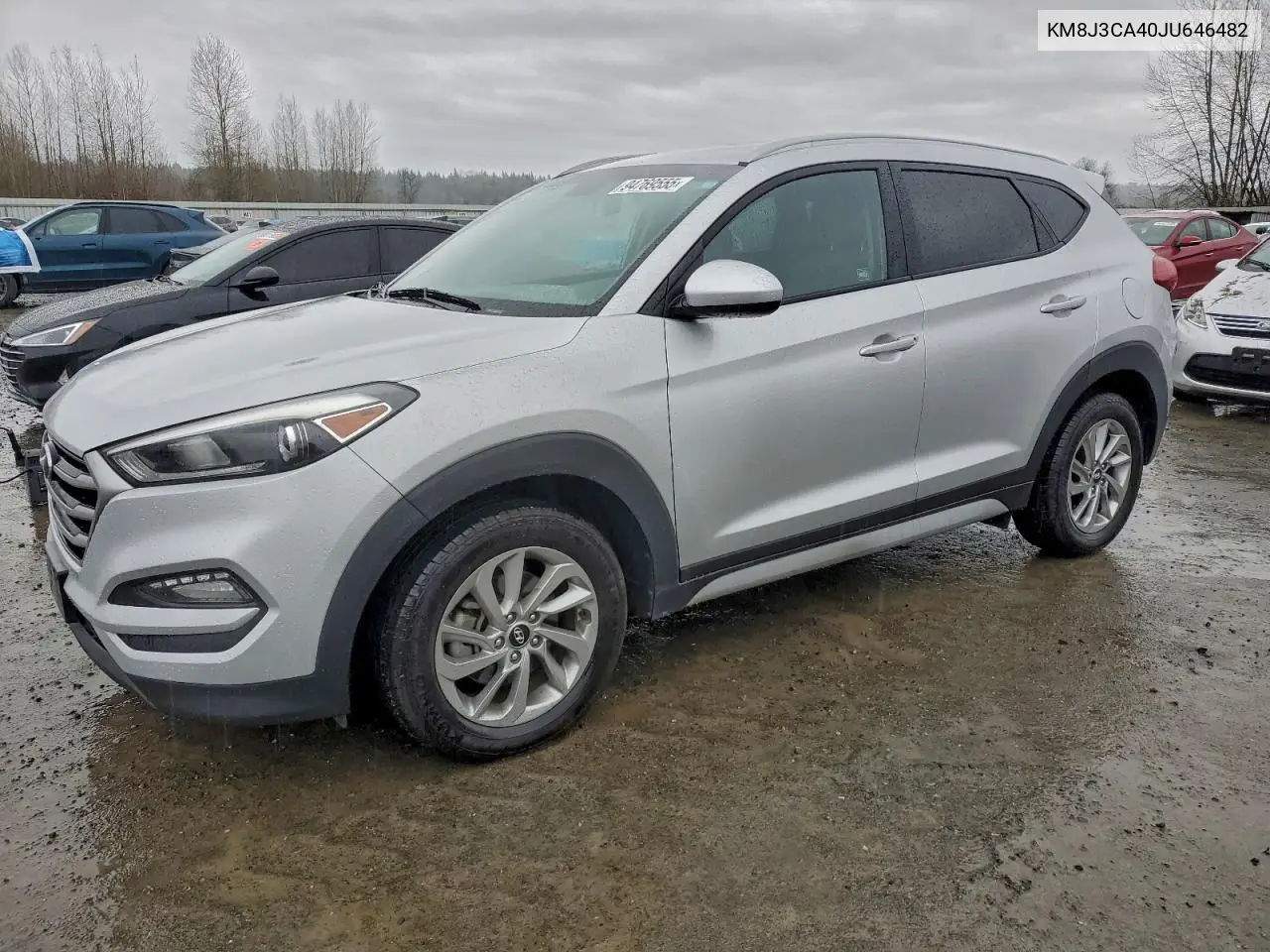 KM8J3CA40JU646482 2018 Hyundai Tucson Sel