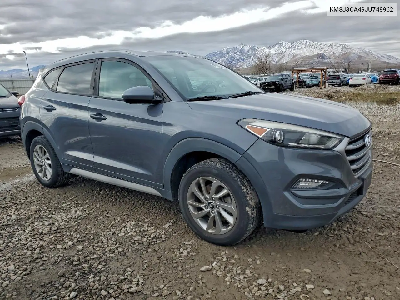 KM8J3CA49JU748962 2018 Hyundai Tucson Sel
