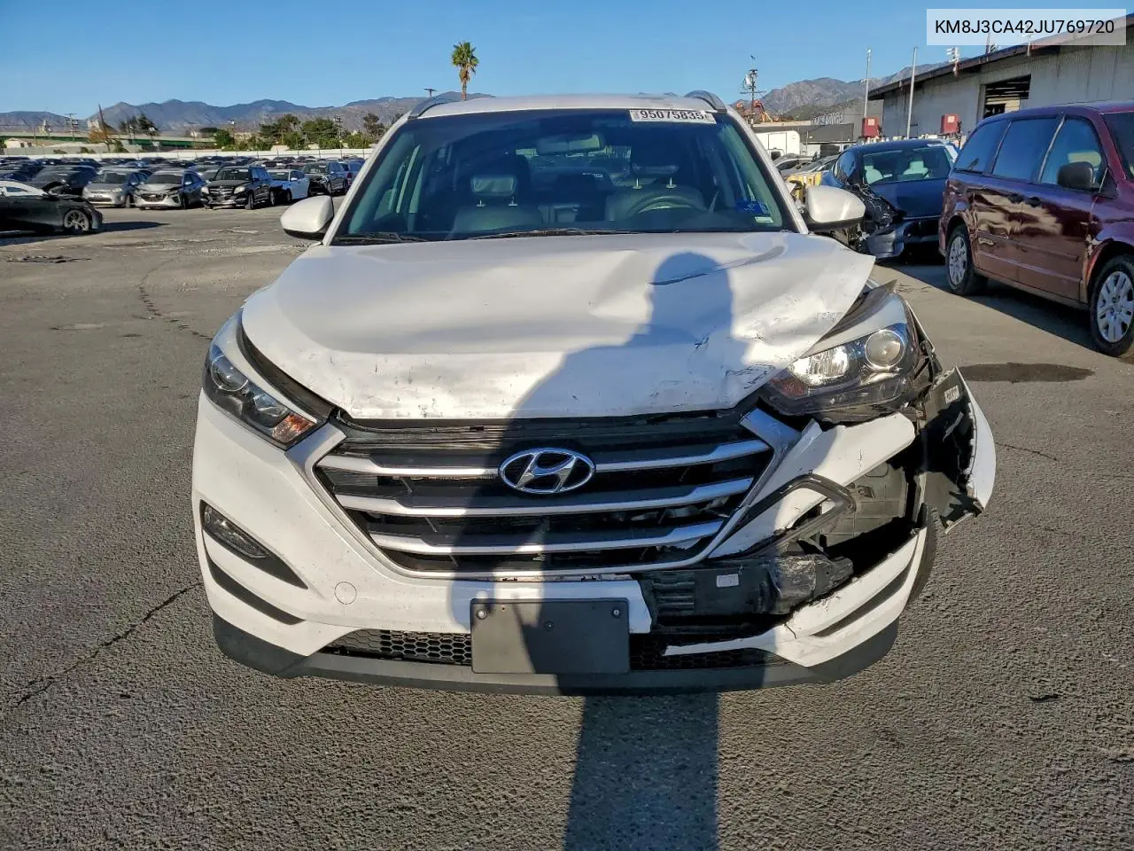 KM8J3CA42JU769720 2018 Hyundai Tucson Sel