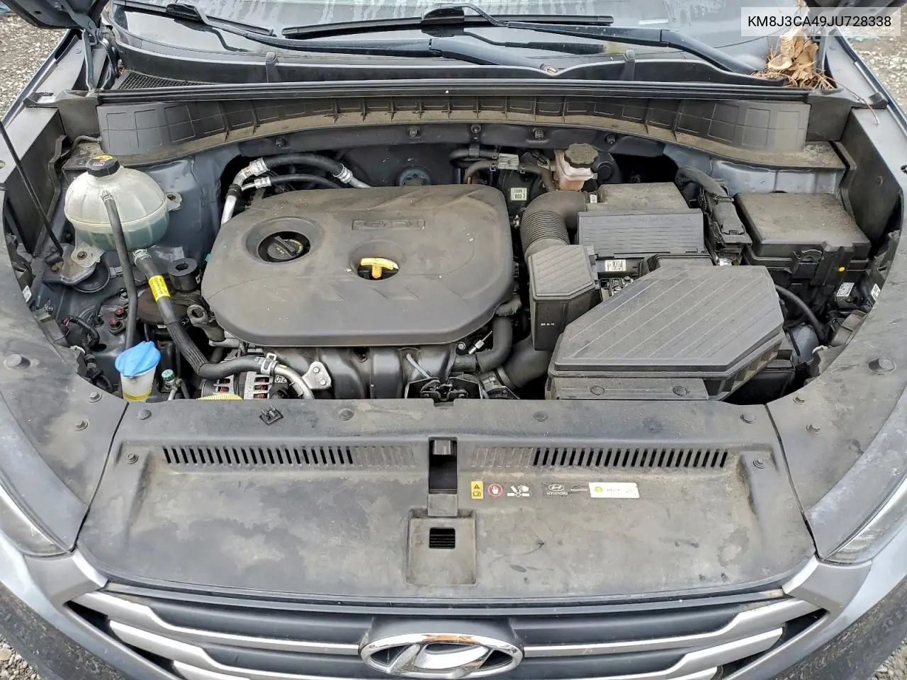 KM8J3CA49JU728338 2018 Hyundai Tucson Sel